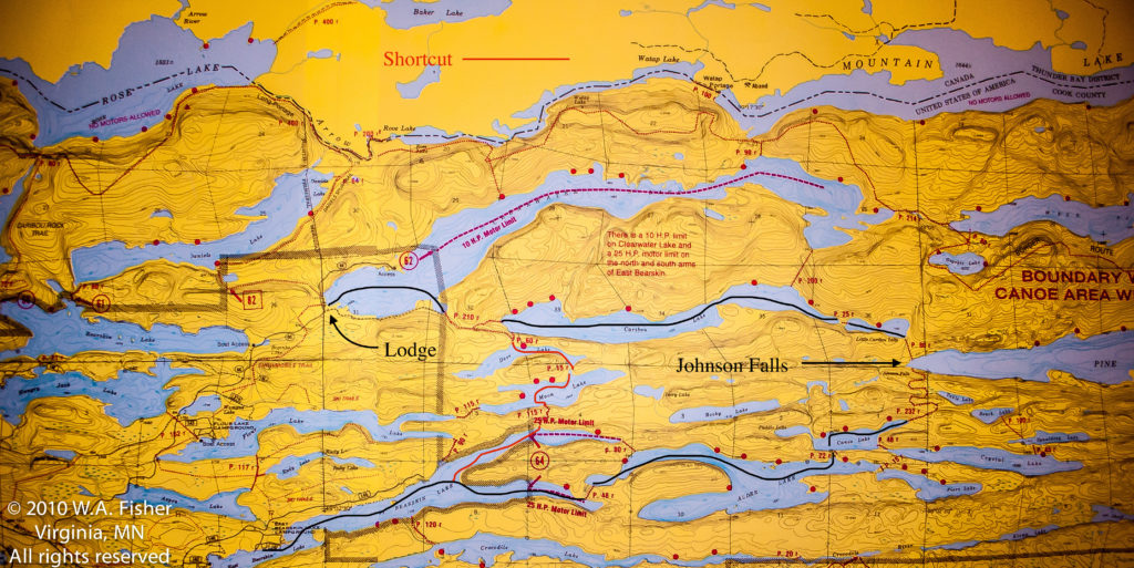 BWCA Routes, East Bearskin Route